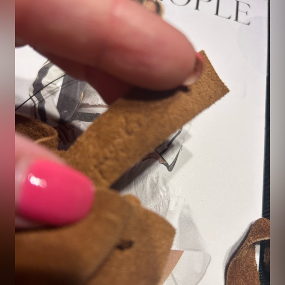 NWOT Free People Leather Pouchette SOOO SOFT! - Picture 3 of 6